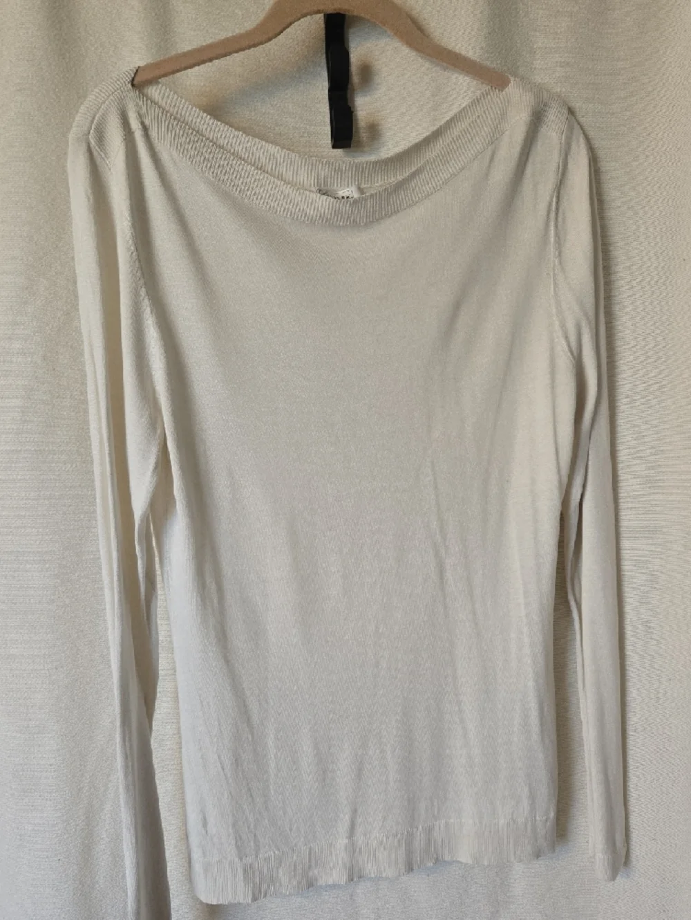 LILYSILK 100% Silk Blouse Cream Lightweight Minimalist Luxury Top - Picture 2 of 5